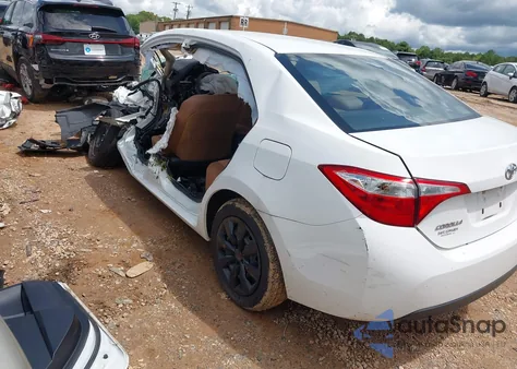 2015 Toyota Corolla Le из США, поврежденный, VIN 2T1BURHE7FC413243